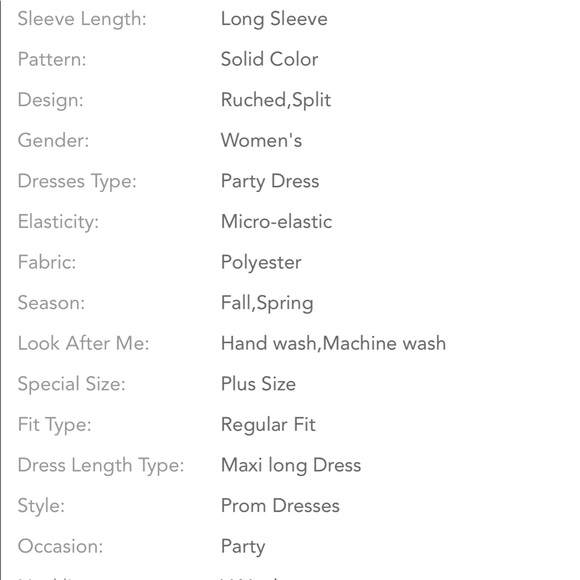 Light In The Box Siren Gown - Picture 4 of 4